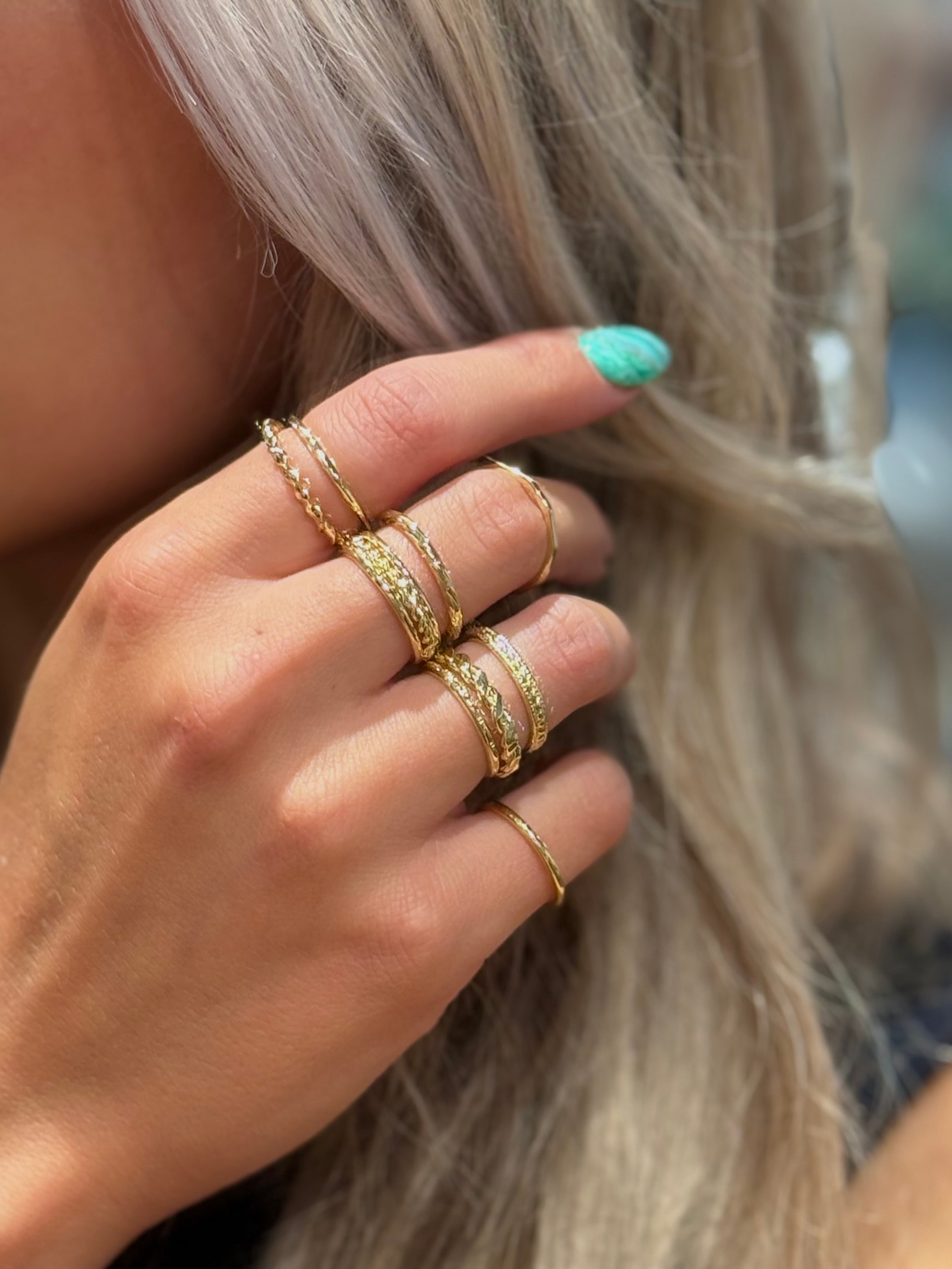 PCLUTTI Rings - Gold Colour